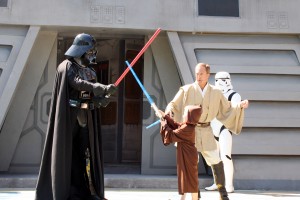 Evan at Jedi Training Academy at Walt Disney World